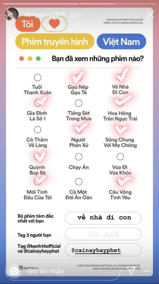 Sao Việt xem phim Việt: Diệu Nhi cày duy nhất 1 bộ vì mải luyện phim Hàn, Puka thích Gạo Nếp Gạo Tẻ và Cô Thắm Về Làng vì lý do đặc biệt - Ảnh 6.