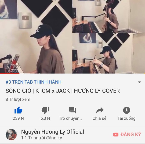 Thánh nữ cover triệu view Hương Ly liệu có phá bỏ được lời nguyền để sánh ngang Linh Ka trên đường đua top 1 trending Youtube? - Ảnh 5.