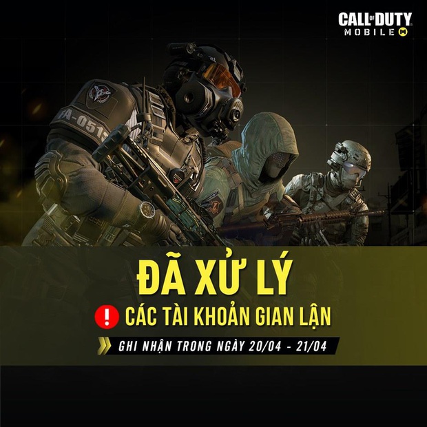 Quyết tâm xây dựng cộng đồng Call Of Duty sạch, VNG cho bay màu hàng loạt tài khoản gian lận - Ảnh 1.