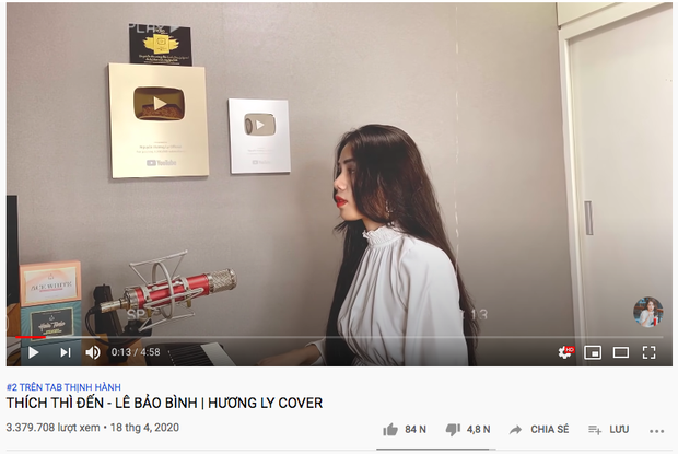Thánh nữ cover triệu view Hương Ly liệu có phá bỏ được lời nguyền để sánh ngang Linh Ka trên đường đua top 1 trending Youtube? - Ảnh 3.