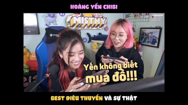 MisThy bóc phốt Hoàng Yến Chibi, chơi Liên Quân 2 năm, best Điêu Thuyền nhưng... không biết mua đồ! - Ảnh 2.