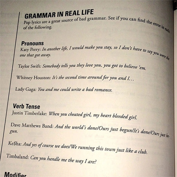 "Miss Grammar" Taylor Swift: Correcting spelling mistakes for fans, the world's leading test preparation organization catches lyric errors and still bluntly responds not to bother with her grammar" - Photo 1.