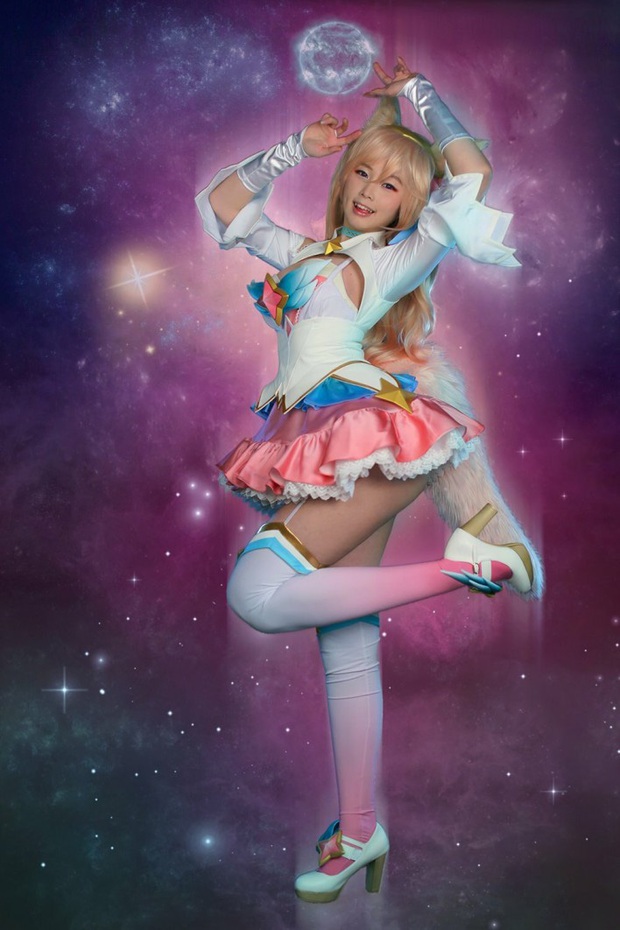 Ngất ngây lên tận vũ trụ với bộ ảnh cosplay Ahri Vệ binh Tinh Tú phiên bản Hàn Quốc, đã là nam nhân thì khó rời mắt - Ảnh 5.