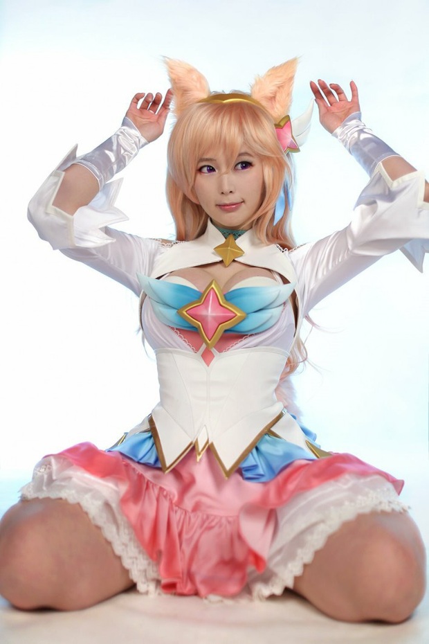 Ngất ngây lên tận vũ trụ với bộ ảnh cosplay Ahri Vệ binh Tinh Tú phiên bản Hàn Quốc, đã là nam nhân thì khó rời mắt - Ảnh 8.