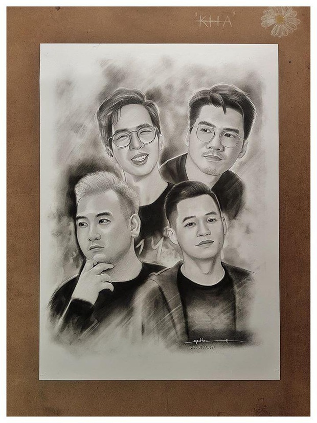 Khi fan đã có tài lại còn có tâm, dùng cả thanh xuân để vẽ các streamer thần tượng! - Ảnh 1. Khi fan đã có tài lại còn có tâm, dùng cả thanh xuân để vẽ các streamer thần tượng! - Ảnh 1.