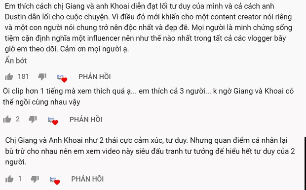 Xóa tan nghi án ái ngại vì lùm xùm của hội bạn thân, Giang Ơi và Khoai Lang Thang tương tác cực đáng yêu trên talkshow - Ảnh 6. Xóa tan nghi án ái ngại vì lùm xùm của hội bạn thân, Giang Ơi và Khoai Lang Thang tương tác cực đáng yêu trên talkshow - Ảnh 6.