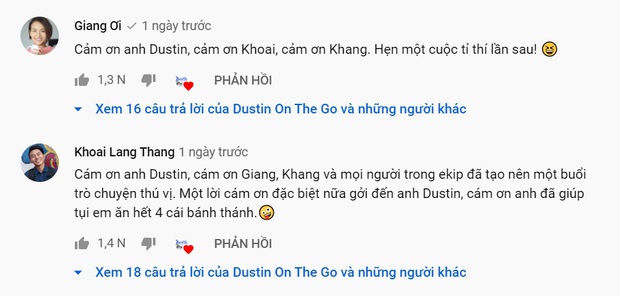 Xóa tan nghi án ái ngại vì lùm xùm của hội bạn thân, Giang Ơi và Khoai Lang Thang tương tác cực đáng yêu trên talkshow - Ảnh 7. Xóa tan nghi án ái ngại vì lùm xùm của hội bạn thân, Giang Ơi và Khoai Lang Thang tương tác cực đáng yêu trên talkshow - Ảnh 7.