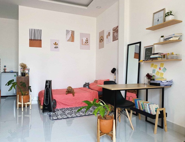 Cô nàng độc thân khoe “cái ổ” xinh xắn tự decor, còn có cả thú cưng thì cần gì bồ nữa! - Ảnh 1. Cô nàng độc thân khoe “cái ổ” xinh xắn tự decor, còn có cả thú cưng thì cần gì bồ nữa! - Ảnh 1.