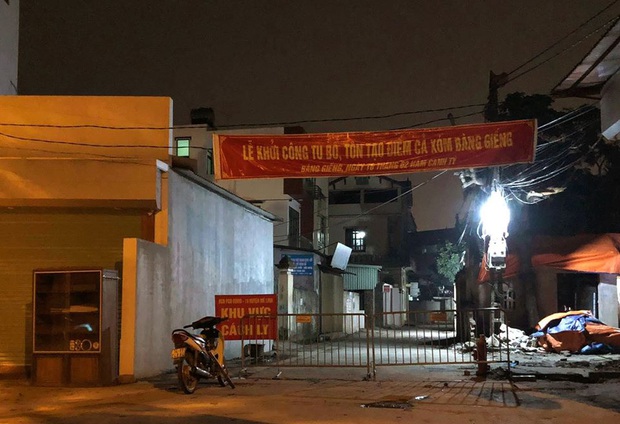 Ảnh: Cận cảnh chốt kiểm soát, phong tỏa thôn Hạ Lôi nơi bệnh nhân 243 sinh sống - Ảnh 5. Ảnh: Cận cảnh chốt kiểm soát, phong tỏa thôn Hạ Lôi nơi bệnh nhân 243 sinh sống - Ảnh 5.