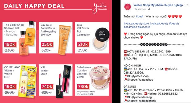 Giờ mua mỹ phẩm là sướng nhất vì các shop sale ầm ầm, toàn deal hời mà bình thường hóng mãi chẳng thấy - Ảnh 7.