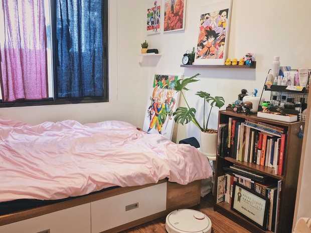 Chàng trai đầu tư 300 triệu decor nhà đi thuê, sở hữu 3000 cuốn sách truyện và vô số đồ đạc nhưng vẫn gọn gàng hết nấc - Ảnh 8. Chàng trai đầu tư 300 triệu decor nhà đi thuê, sở hữu 3000 cuốn sách truyện và vô số đồ đạc nhưng vẫn gọn gàng hết nấc - Ảnh 8.