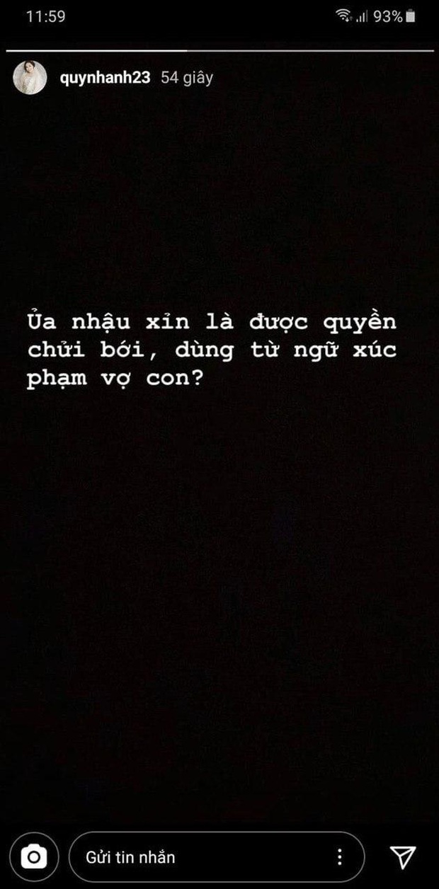 Bà xã Duy Mạnh bức xúc: Nhậu xỉn là được quyền chửi bới, dùng từ ngữ xúc phạm vợ con, chuyện gì đang xảy ra? - Ảnh 1.