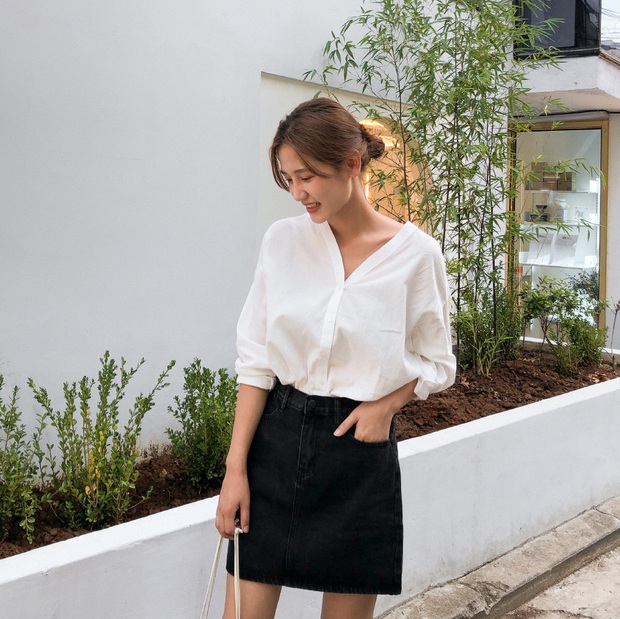 Hè diện chân váy ngắn là hợp lý nhưng để không cưa sừng quá đà, chị em cứ diện 3 mẫu sau cho chắc - Ảnh 4. Hè diện chân váy ngắn là hợp lý nhưng để không cưa sừng quá đà, chị em cứ diện 3 mẫu sau cho chắc - Ảnh 4.
