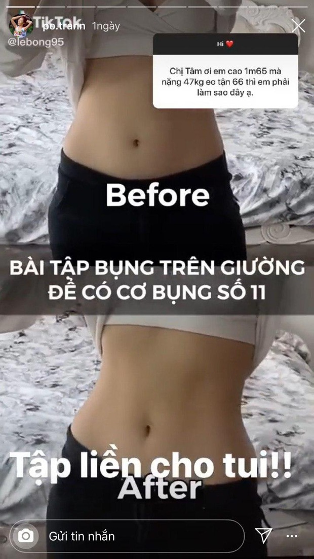 Thanh Tâm bắp cần bơ tiết lộ cân nặng dưới chuẩn gầy nhưng lên hình nhìn vẫn to bự vì lý do này - Ảnh 4. Thanh Tâm bắp cần bơ tiết lộ cân nặng dưới chuẩn gầy nhưng lên hình nhìn vẫn to bự vì lý do này - Ảnh 4.