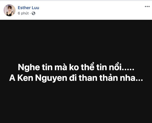 Ngô Kiến Huy, Hari Won và dàn sao Vbiz bàng hoàng xót thương khi hay tin NTK Ken Nguyễn qua đời ở tuổi 41 - Ảnh 2.