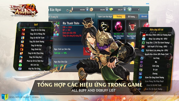 Loạn Thế Anh Hùng 3Q: Bom tấn chiến thuật không cấp Vip - không chiến lực, đẳng cấp game Hàn đạt chuẩn quốc tế, mở duy nhất 1 server - Ảnh 14.