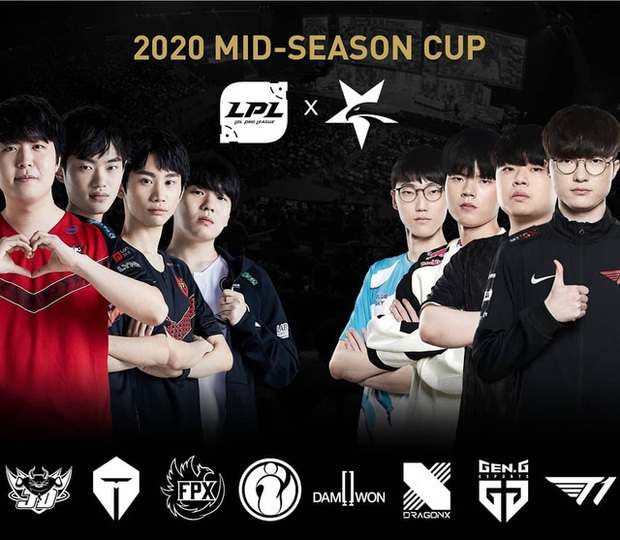 Làm poster giải đấu giao hữu LPL - LCK nhưng 7/8 gương mặt... đều là người Hàn, Riot bị fan Trung Quốc chỉ trích dữ dội - Ảnh 1.