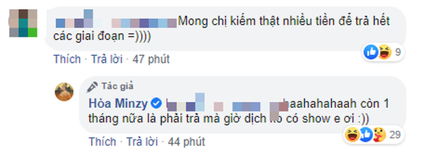 Tội cho Hoà Minzy: Còn 1 tháng nữa phải trả hết nợ tiền làm MV mà giờ vẫn chưa có show đi diễn! - Ảnh 3.