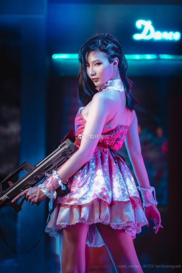 PUBG Mobile: Chiêm ngưỡng bộ ảnh cosplay cô nàng Chuyên gia xe cộ Sara đẹp lung linh với váy hồng điệu đà - Ảnh 4.