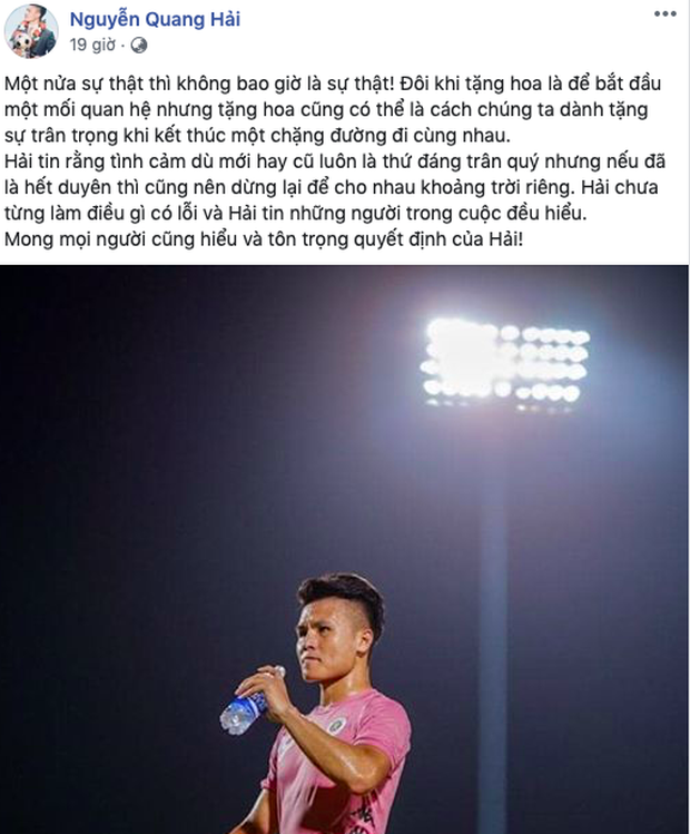 Hoàng Bách bất ngờ bày tỏ quan điểm về chuyện tình cảm của Quang Hải: “Yêu ai cũng được, cứ ra sân ghi bàn là anh yêu em! - Ảnh 2.