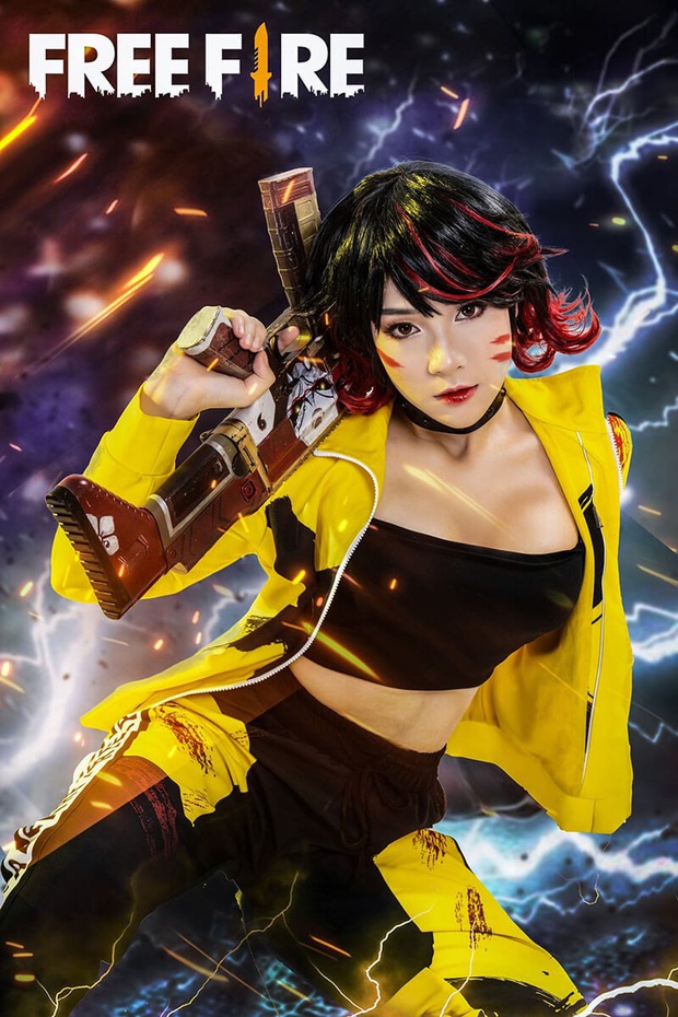 Không hổ danh con cưng Garena, Free Fire luôn được ưu ái với hàng loạt bộ ảnh cosplay quảng bá chất như nước cất - Ảnh 3.