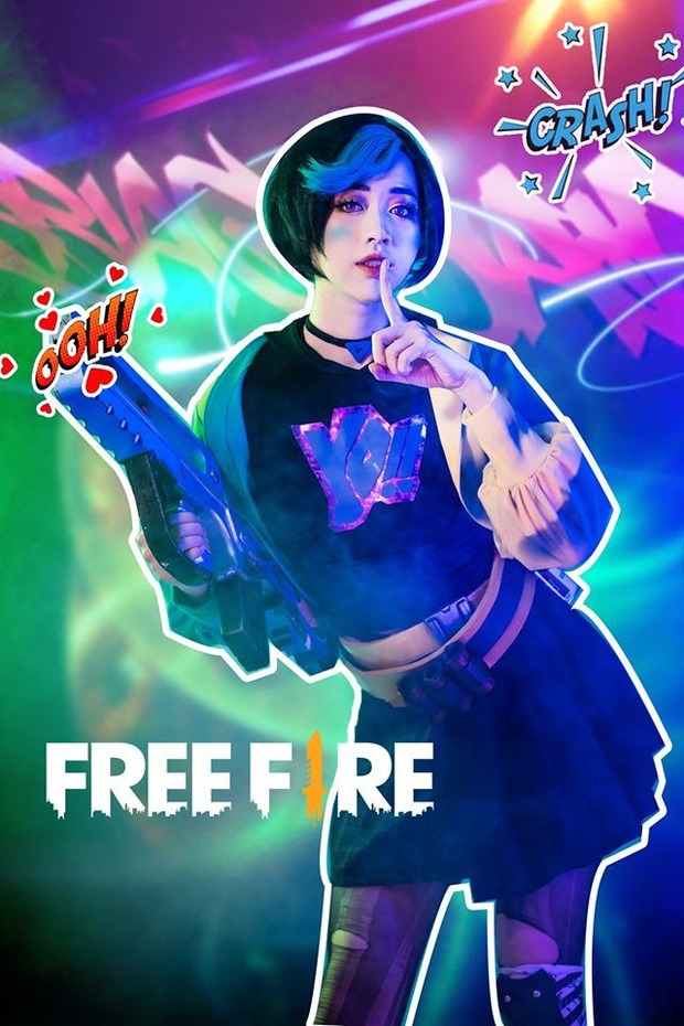 Không hổ danh con cưng Garena, Free Fire luôn được ưu ái với hàng loạt bộ ảnh cosplay quảng bá chất như nước cất - Ảnh 4.