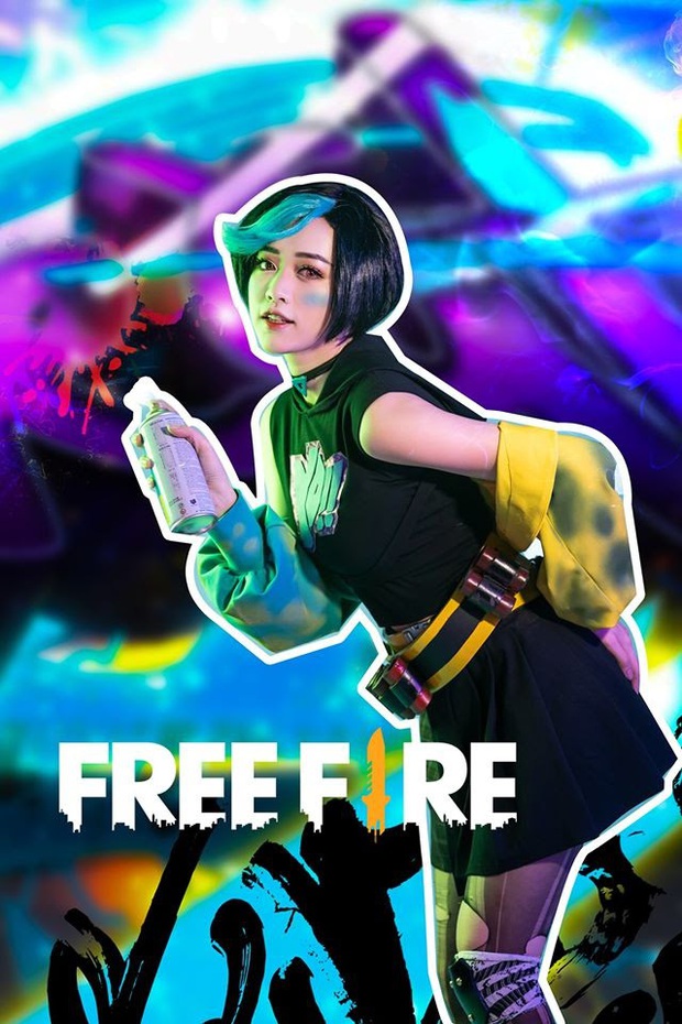 Không hổ danh con cưng Garena, Free Fire luôn được ưu ái với hàng loạt bộ ảnh cosplay quảng bá chất như nước cất - Ảnh 5.