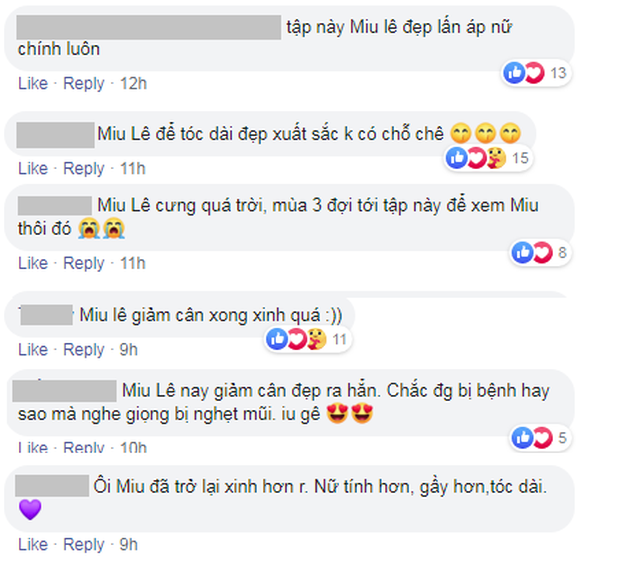Hậu giảm cân, Miu Lê được khen xinh đẹp có phần lấn át nữ chính Người ấy là ai - Ảnh 5. Hậu giảm cân, Miu Lê được khen xinh đẹp có phần lấn át nữ chính Người ấy là ai - Ảnh 5.
