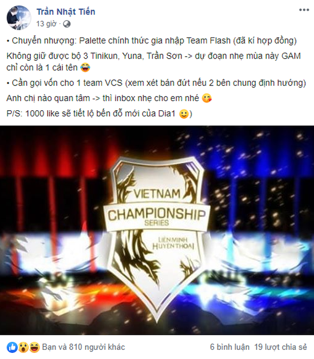 Palette chính thức rời GAM, có khả năng gia nhập Team Flash, GAM Esports chỉ còn lại cái tên? - Ảnh 3.