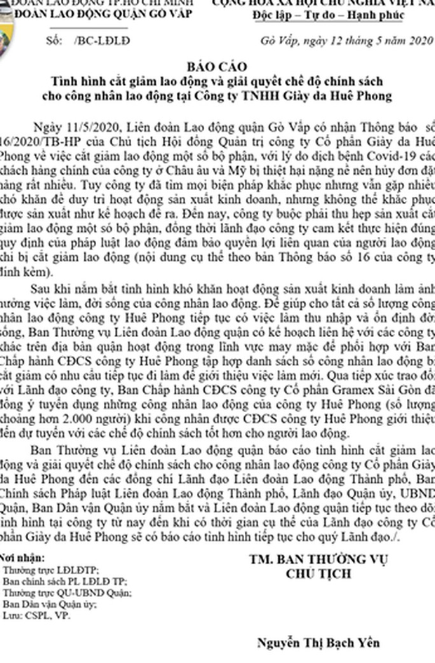 Quyền lợi của 2.200 công nhân Huê Phong mất việc giải quyết thế nào? - Ảnh 3. Quyền lợi của 2.200 công nhân Huê Phong mất việc giải quyết thế nào? - Ảnh 3.
