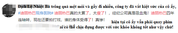 Địch Lệ Nhiệt Ba bị soi dấu hiệu xuống sắc ở phim mới, fan lo lắng khuyên chị nhà bớt chạy show để chăm sóc bản thân - Ảnh 16.