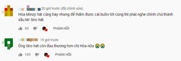 Sau ồn ào tranh cãi về giọng hát của Hoà Minzy trong hit mới, fanpage Mr. Siro bất ngờ công khai share reaction bênh vực nữ ca sĩ - Ảnh 3.