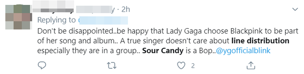 Chia line hát trong “Sour Candy”: BLACKPINK cộng lại cũng không bằng Lady Gaga, Jisoo được khen giọng sexy nhưng “đội sổ” với… 10 giây - Ảnh 10. Chia line hát trong “Sour Candy”: BLACKPINK cộng lại cũng không bằng Lady Gaga, Jisoo được khen giọng sexy nhưng “đội sổ” với… 10 giây - Ảnh 10.