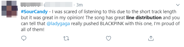 Chia line hát trong “Sour Candy”: BLACKPINK cộng lại cũng không bằng Lady Gaga, Jisoo được khen giọng sexy nhưng “đội sổ” với… 10 giây - Ảnh 11. Chia line hát trong “Sour Candy”: BLACKPINK cộng lại cũng không bằng Lady Gaga, Jisoo được khen giọng sexy nhưng “đội sổ” với… 10 giây - Ảnh 11.