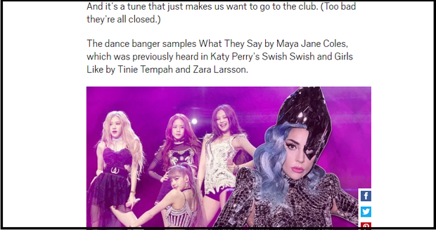 “Sour Candy” của Lady Gaga và BLACKPINK vừa ra mắt đã bị tố đạo Swish Swish của Katy Perry, nhưng sự thật là gì? - Ảnh 8. “Sour Candy” của Lady Gaga và BLACKPINK vừa ra mắt đã bị tố đạo Swish Swish của Katy Perry, nhưng sự thật là gì? - Ảnh 8.