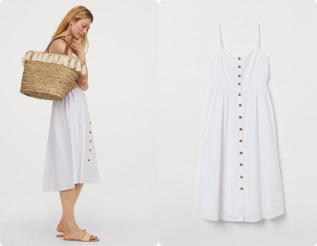 Thử 7 mẫu váy trắng từ Zara, H&M và ASOS, BTV thời trang gợi ý loạt cách lên đồ hack tuổi và hack dáng vi diệu - Ảnh 2.