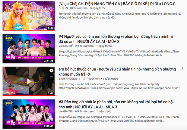 Trending YouTube lag cực mạnh: Bích Phương tàu lượn về #1 rồi rơi xuống #3, Lady Gaga cùng BLACKPINK đang #5 tụt hẳn xuống #24 trong 1 ngày? - Ảnh 4. Trending YouTube lag cực mạnh: Bích Phương tàu lượn về #1 rồi rơi xuống #3, Lady Gaga cùng BLACKPINK đang #5 tụt hẳn xuống #24 trong 1 ngày? - Ảnh 4.