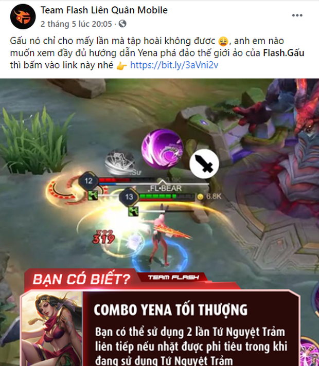 Hít hà drama: Admin fanpage Team Flash cà khịa streamer Anh Mã khiến cộng đồng Liên Quân dậy sóng! - Ảnh 1.