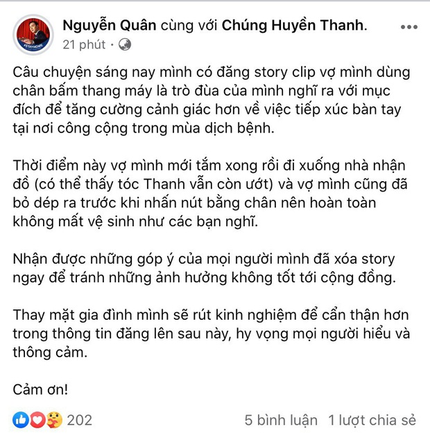 Jay Quân lên tiếng về vụ Chúng Huyền Thanh dùng chân bấm thang máy, lời giải thích sao lại giống Jaejoong thế này? - Ảnh 2.