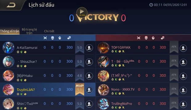 Liên Quân Mobile: Dân Thách Đấu VN gây sốc với trận đấu mà đối phương chủ động AFK hết - Ảnh 3. Liên Quân Mobile: Dân Thách Đấu VN gây sốc với trận đấu mà đối phương chủ động AFK hết - Ảnh 3.
