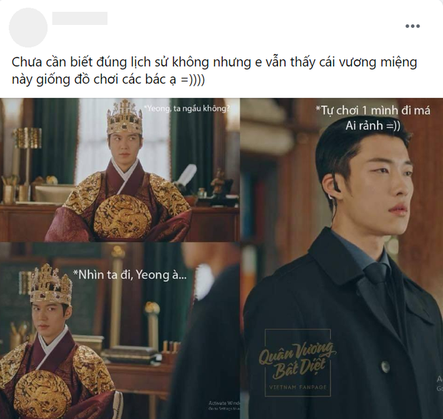 Vừa bị chê cười vì kĩ xảo 3 xu, Quân Vương Bất Diệt lại dính phốt trang phục Lee Min Ho sai lệch lịch sử - Ảnh 5. Vừa bị chê cười vì kĩ xảo 3 xu, Quân Vương Bất Diệt lại dính phốt trang phục Lee Min Ho sai lệch lịch sử - Ảnh 5.