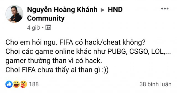 Game nào cũng có hack, vậy hack FIFA được không? - Ảnh 1.