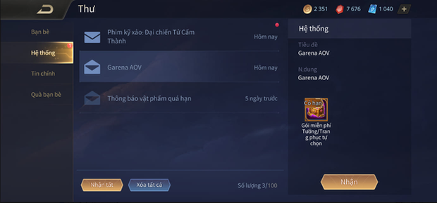 Liên Quân Mobile: Game thủ được Garena bonus thêm 999 Quân Huy sau vụ xóa Rương skin - Ảnh 2.