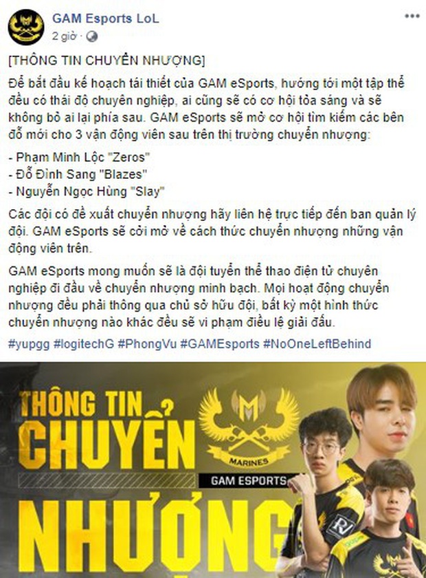 Lại drama: Tinikun đăng status đầy ẩn ý, ám chỉ Zeros bị GAM nợ lương, sẽ phản hồi lên Riot? - Ảnh 2.