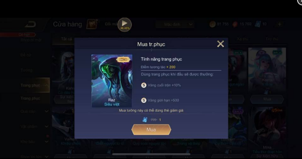 Liên Quân Mobile: Game thủ được Garena bonus thêm 999 Quân Huy sau vụ xóa Rương skin - Ảnh 4.