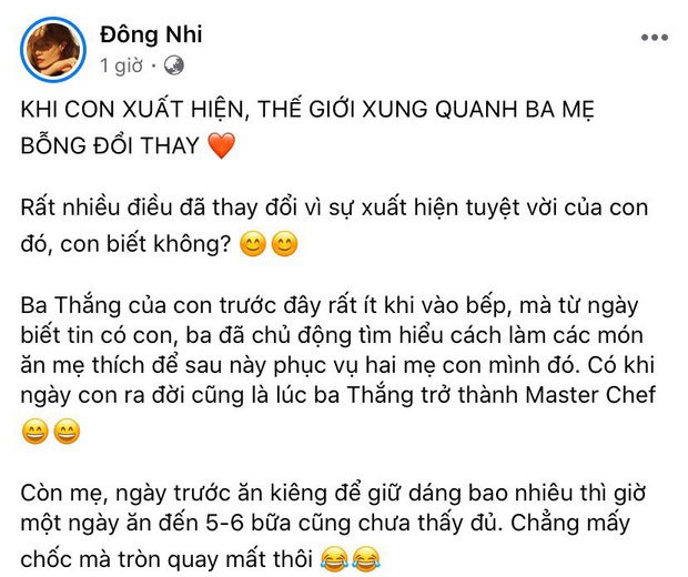 Đông Nhi tiết lộ cuộc sống thay đổi 180 độ sau khi mang bầu: Ngày ăn 5 đến 6 bữa, Ông Cao Thắng sắp thành MasterChef - Ảnh 2.