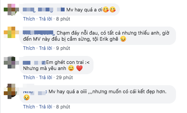 Trấn Thành - Hương Giang khen ngợi tới tấp, Hoà Minzy - Đức Phúc thì PR triệt để còn netizen thẳng thắn nhận xét MV mới của Erik nhạt! - Ảnh 7.