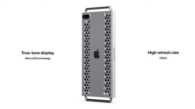 Concept iPhone 12 “điên rồ” chưa từng thấy: Chẳng khác gì cái nạo phô mai được gắn bánh xe như Mac Pro - Ảnh 6.