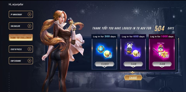 Liên Quân Mobile: Garena huy động 70 tướng, 28 skin cho game thủ chọn ở event mừng sinh nhật 3 tuổi - Ảnh 1.