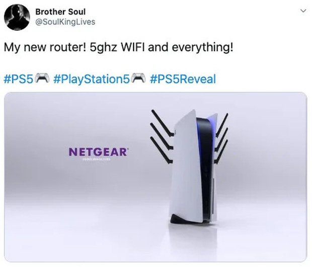 Chết cười với loạt ảnh chế PS5 vừa ra mắt, chuyện xin tiền mua modem WiFi fake vẫn luôn có kết cục bi thảm - Ảnh 1.